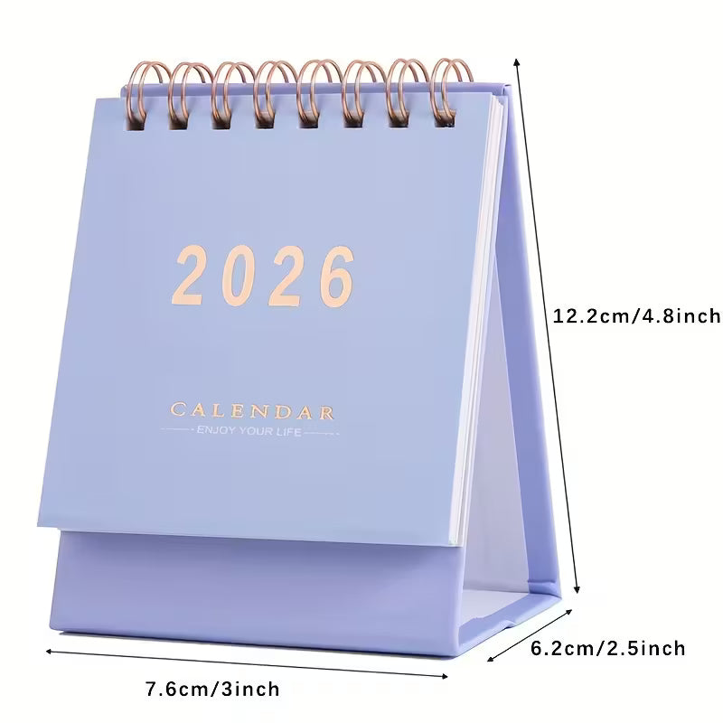 2026 Mini Desk Calendar