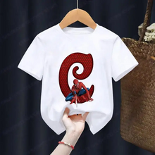 Load image into Gallery viewer, Kids Spiderman Initial Tshirt