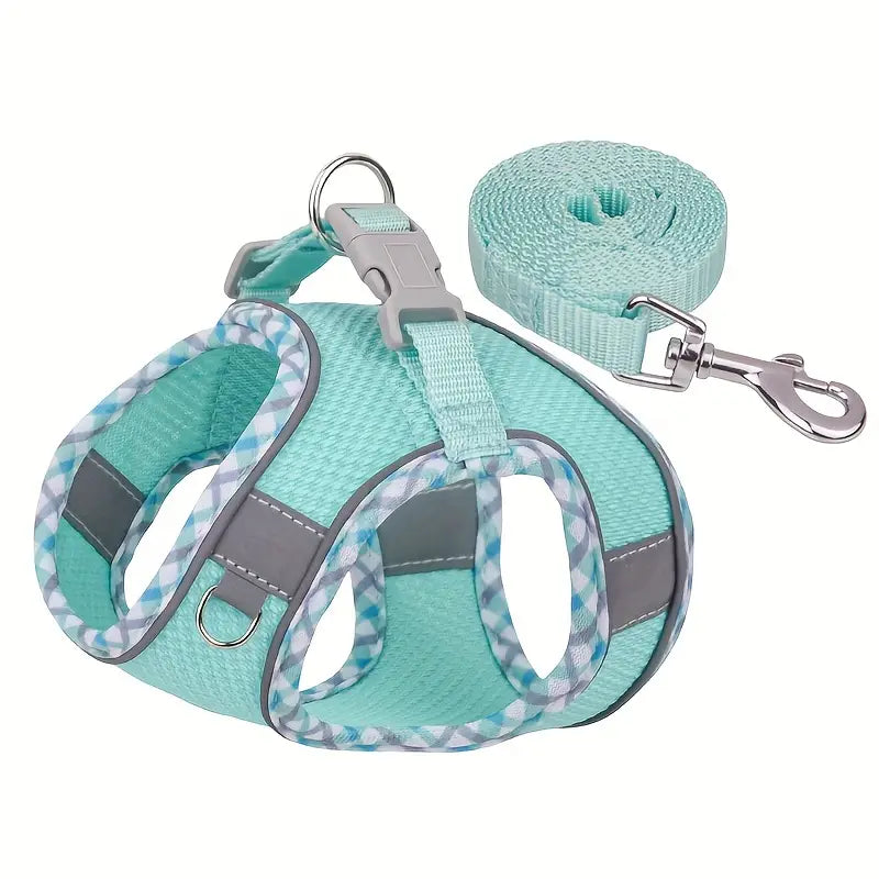 Comfortable No Pull Dog Harness Set
