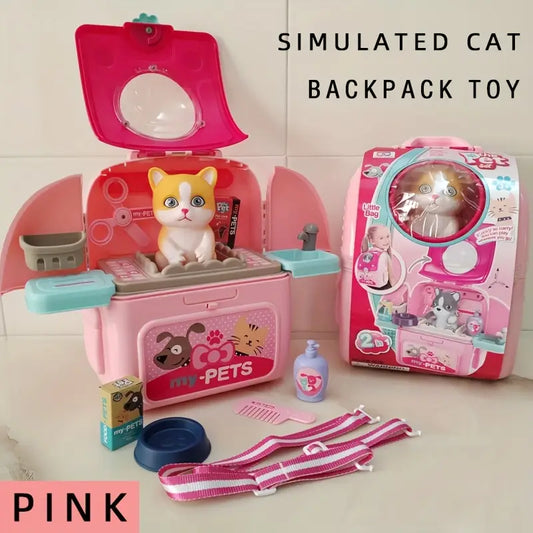 Simulated Pet Care Space Bag Pretend Play Toy