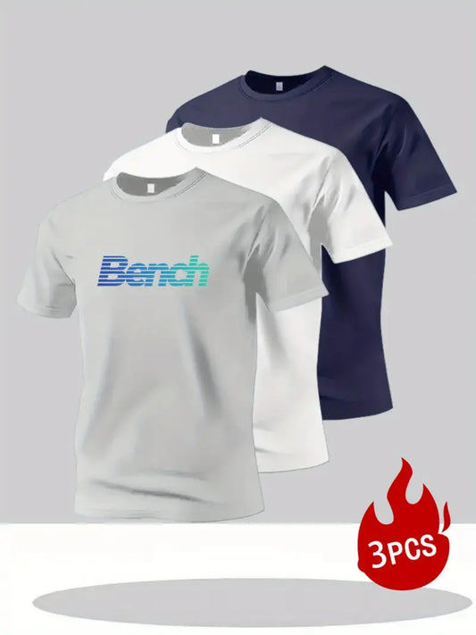Mens Bench 3pc T Shirt Set