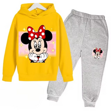 Load image into Gallery viewer, Kids 2PC Minnie Tracksuit Set