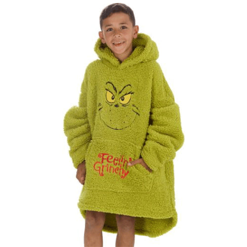 Oversized Grinch Hoodie KIDS