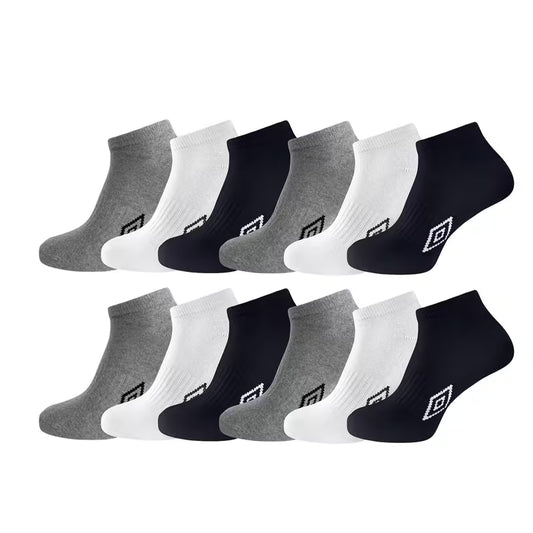 12 pairs Men's Sport Trainer Socks