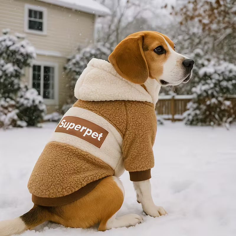 Thickened Warm Cozy Knit Pet Hoodie