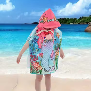 A Beach Hooded Towel