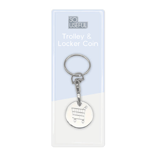 Trolley & Locker Coin Keyring