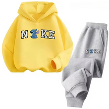 Load image into Gallery viewer, Kids NK Stitch Print 2Pc Pants and Hoodie Set