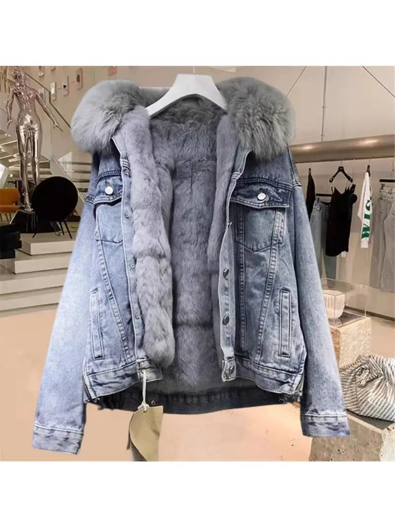 Warm Winter Fleece Ladies Jacket