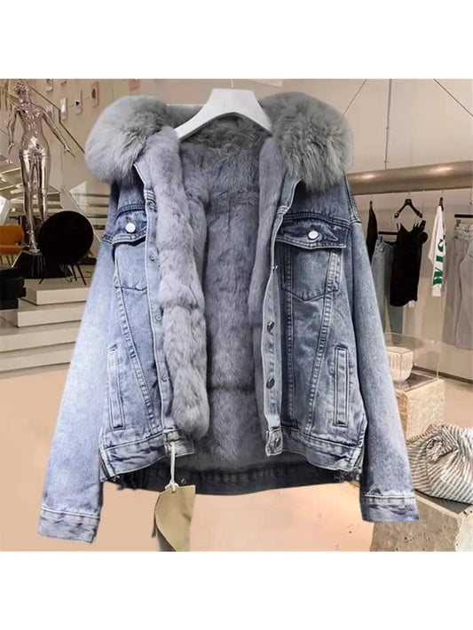 Warm Winter Fleece Ladies Jacket