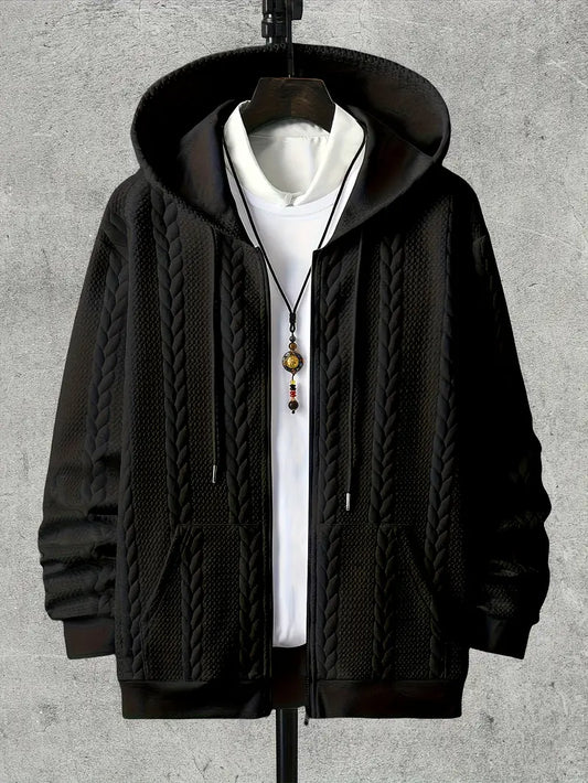 Men'S Plus Size Hooded Sweatshirt