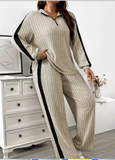 Women Loose Knit Lounge Set