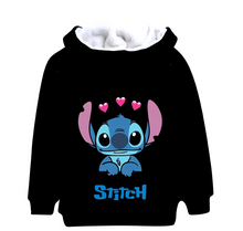 Load image into Gallery viewer, Lilo And Stitch Fleece Hoodie