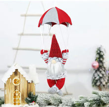 Load image into Gallery viewer, Christmas Parachute Gonks (Set of 2)