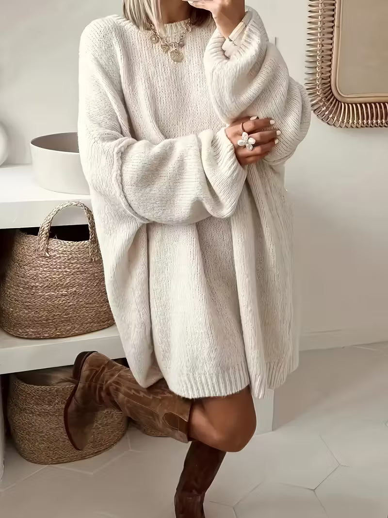 Chic and Comfortable Women's Sweater Dress
