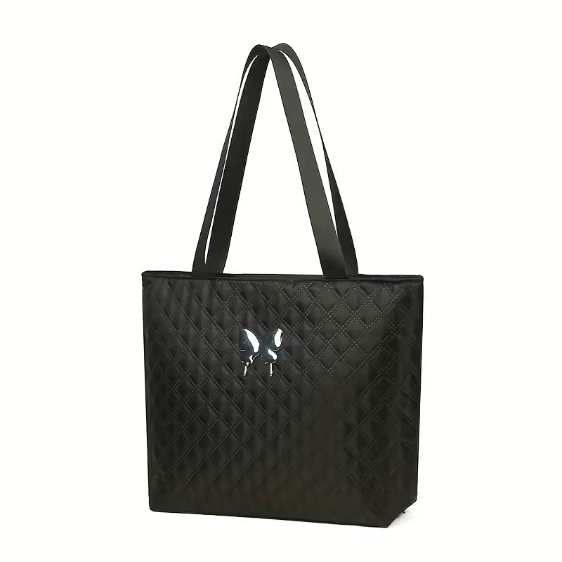 Stylish Quilted Tote Bag