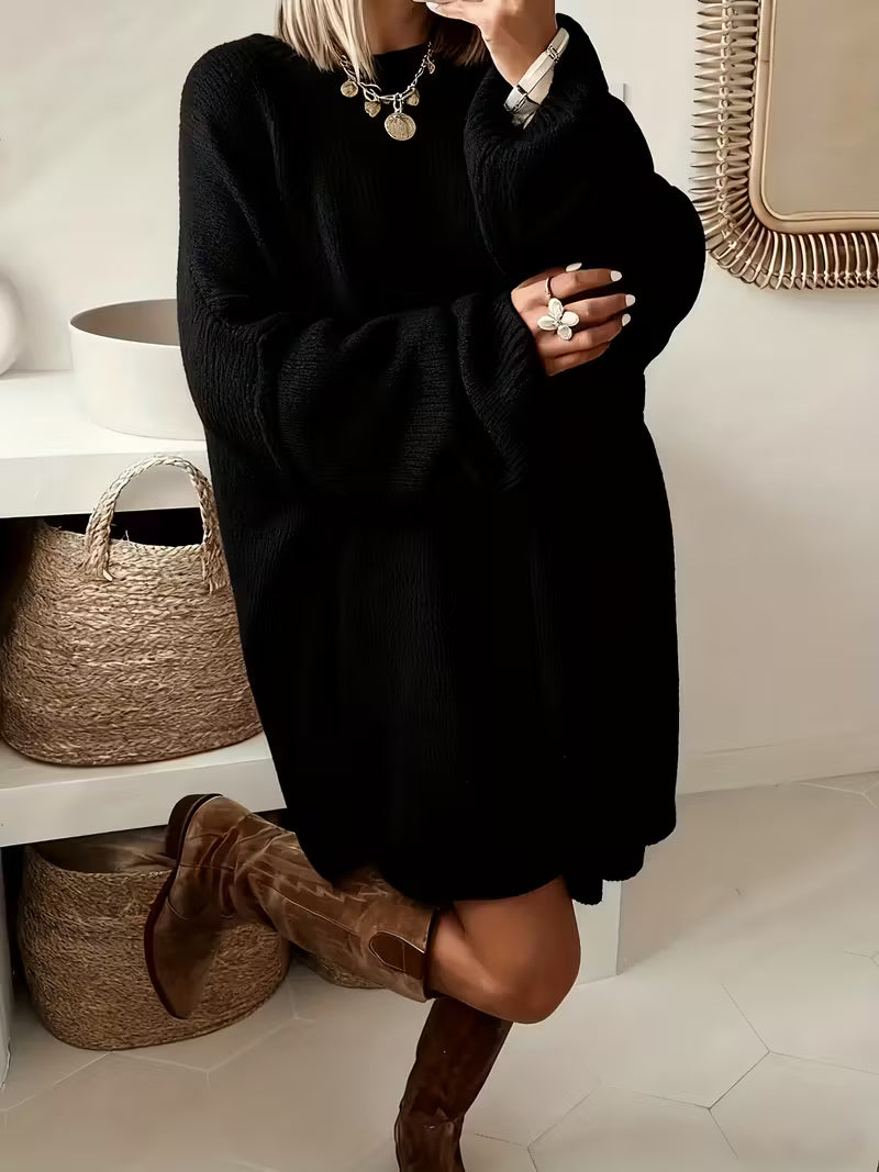 Chic and Comfortable Women's Sweater Dress