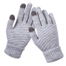 Load image into Gallery viewer, Winter Coldproof Knitted Warm Gloves Touch Screen Gloves