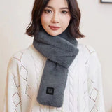 Smart Heated Scarf USB Rechargeable Warm Scarf with 3 Heating Levels