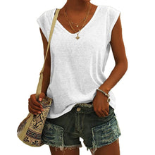 Load image into Gallery viewer, Summer V Neck Tank Tops