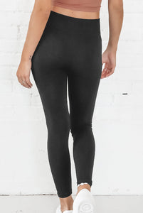 Plus Size Black Leggings