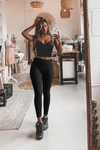 Plus Size Black Leggings