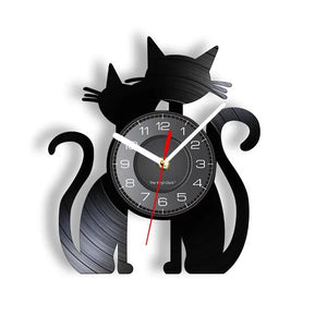 Cat Lovers Wall Clock