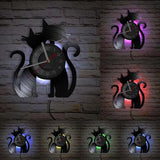 Cat Lovers Wall Clock