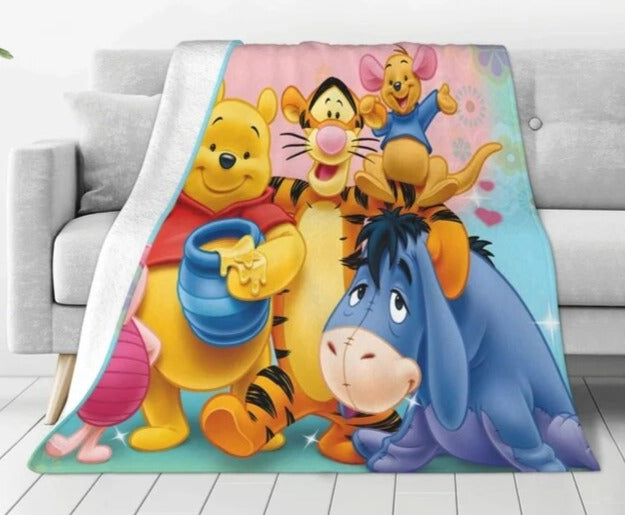 Pooh and Friends Fleece Blanket