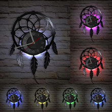 Load image into Gallery viewer, Dreamcatcher Wall Clock