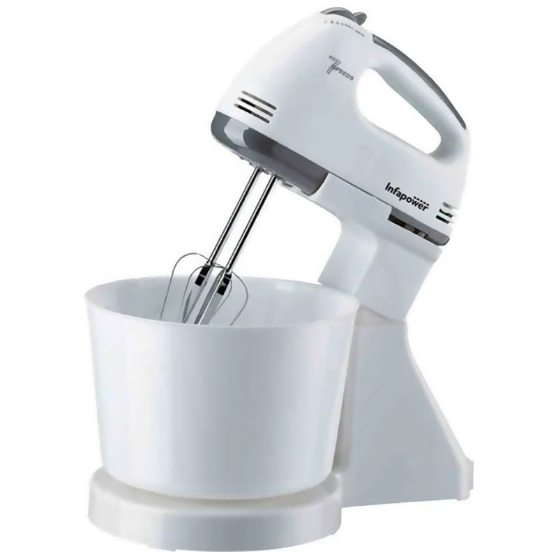 7 Speed Hand Mixer Electric Kitchen Mixer With Bowl and Stand