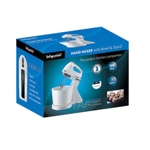 Load image into Gallery viewer, 7 Speed Hand Mixer Electric Kitchen Mixer With Bowl and Stand