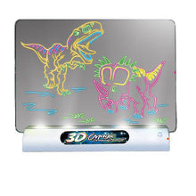 Load image into Gallery viewer, Magic 3D Drawing Board with 3D Glasses