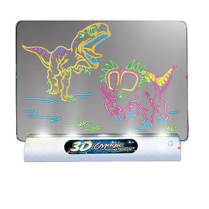 Magic 3D Drawing Board with 3D Glasses