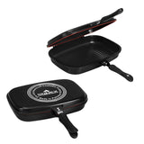 Double Sided Multifunctional Pan BBQ Grill Pan