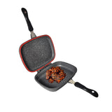 Double Sided Multifunctional Pan BBQ Grill Pan