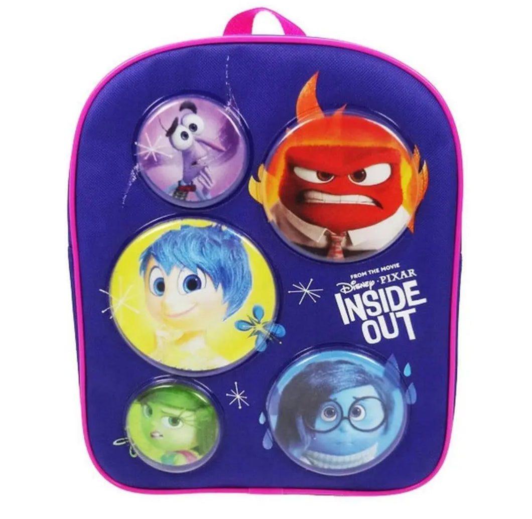 Inside Out Boys Girls Kids Backpack