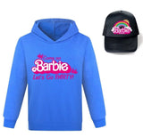 Kids Barbie Hoodie and hat