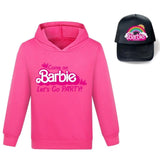 Kids Barbie Hoodie and hat