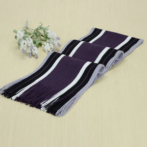 Mens Striped Scarf