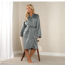 Load image into Gallery viewer, Satin Dressing Gown