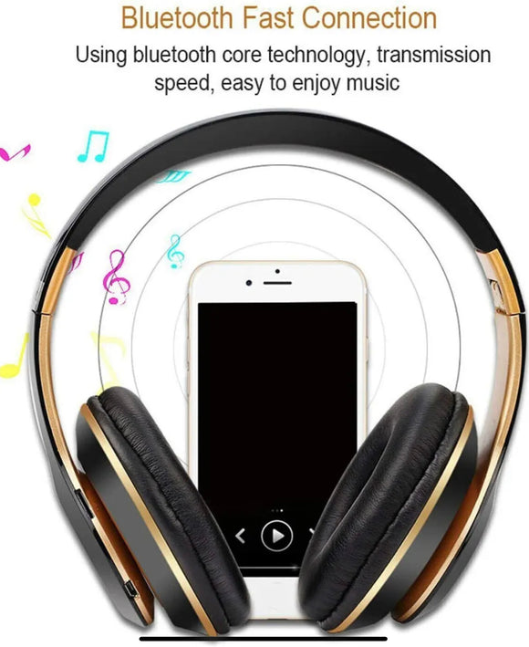 Over Ear Wireless Bluetooth 5.1 Noise Cancelling Headphones