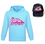 Kids Barbie Hoodie and hat