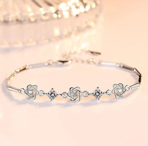 Crystal Star Charm Bracelet