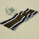 Mens Striped Scarf