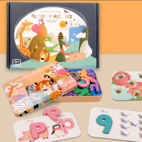 Kids Alphabets Numbers Flash Cards