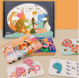 Kids Educational Alphabet and Number flash cards