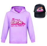 Kids Barbie Hoodie and hat