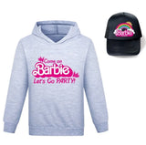 Kids Barbie Hoodie and hat