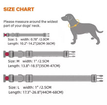 Load image into Gallery viewer, Dog Collar Padded with Soft Neoprene Lead Set Adjustable Leash Collar Reflective